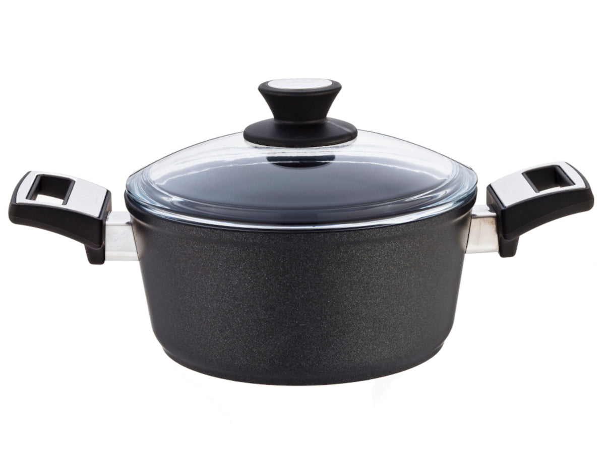 SKK SERIES 3 – Casserole with glass lid 20cm - Fixed Handles