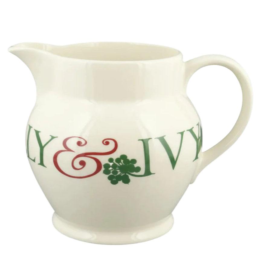 Emma Bridgewater Christmas Toast Holly & Ivy 3 Pint Jug