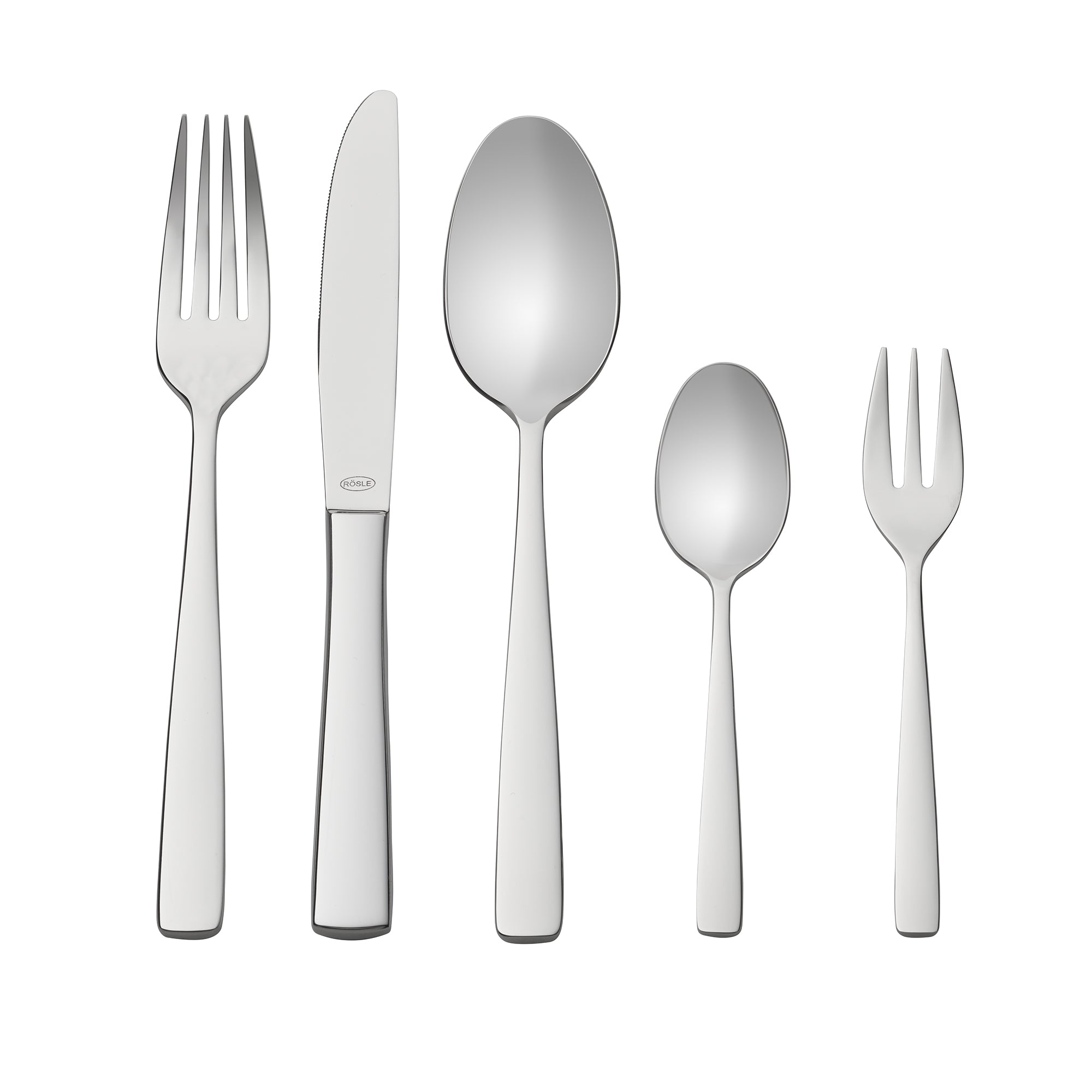 RÖSLE Elegance Stainless Steel 60 Piece Cutlery Set - Mirror Finish