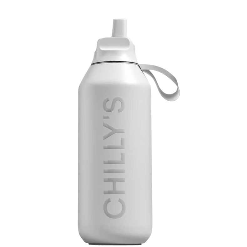 Chillys Series 2 Flip Granite Grey Water Bottle 500ml