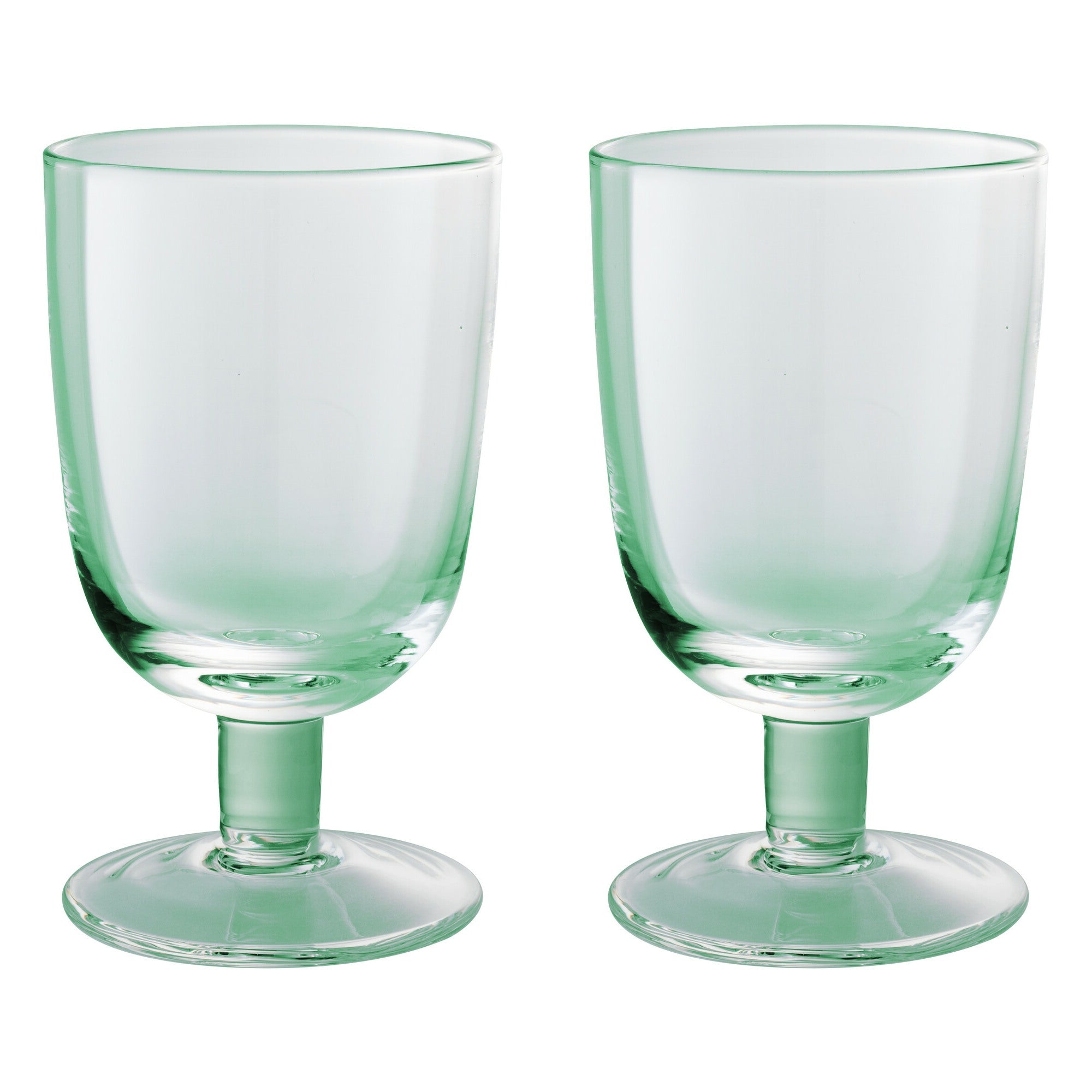 Denby Casual Green Wine Goblet Pair