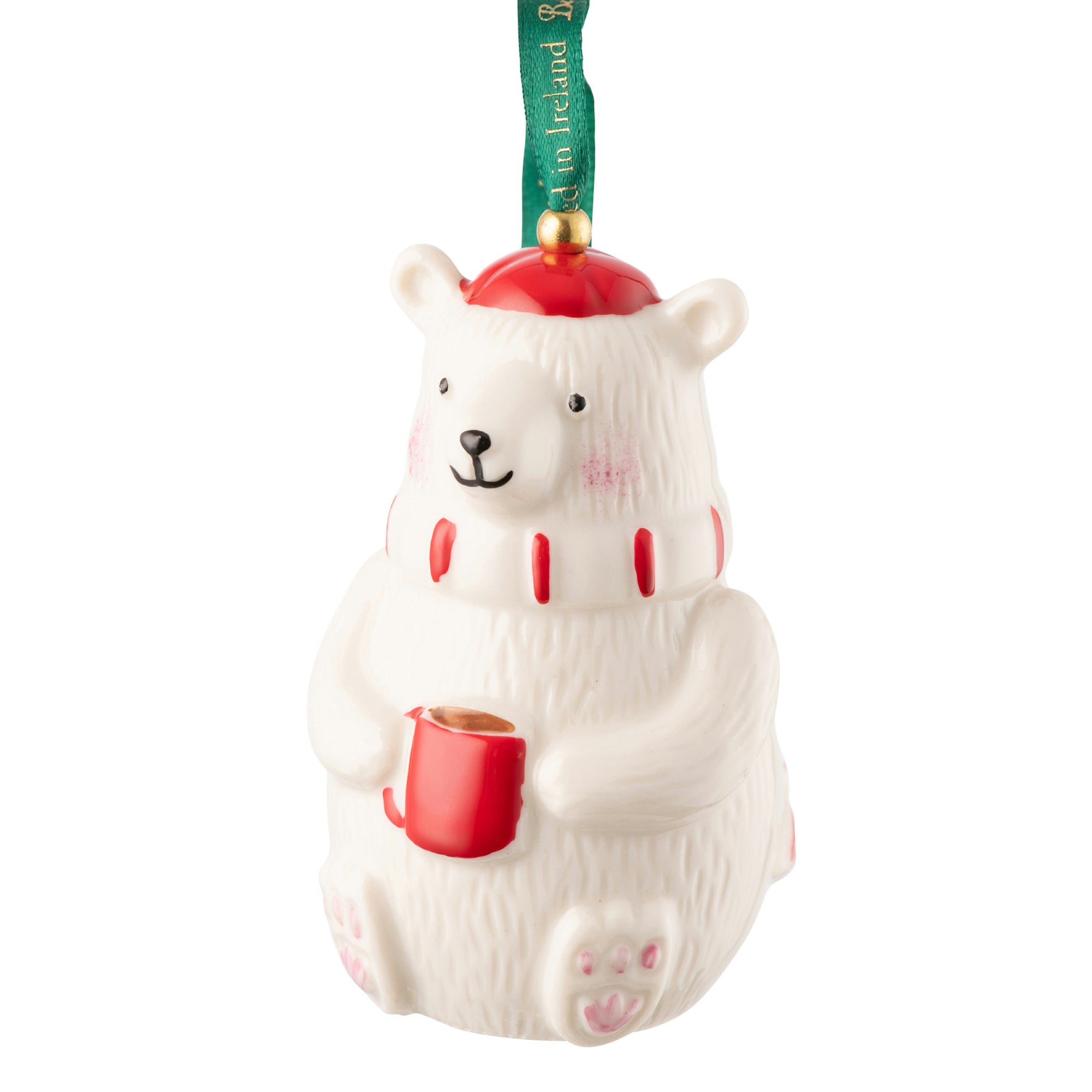 Belleek Classic Polar Bear Ornament: 3761
