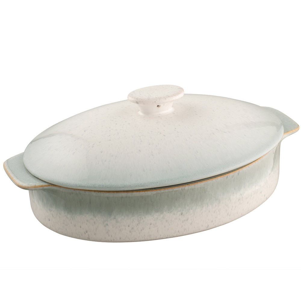 Belleek Tivoli Oval Lidded Baker: 7138