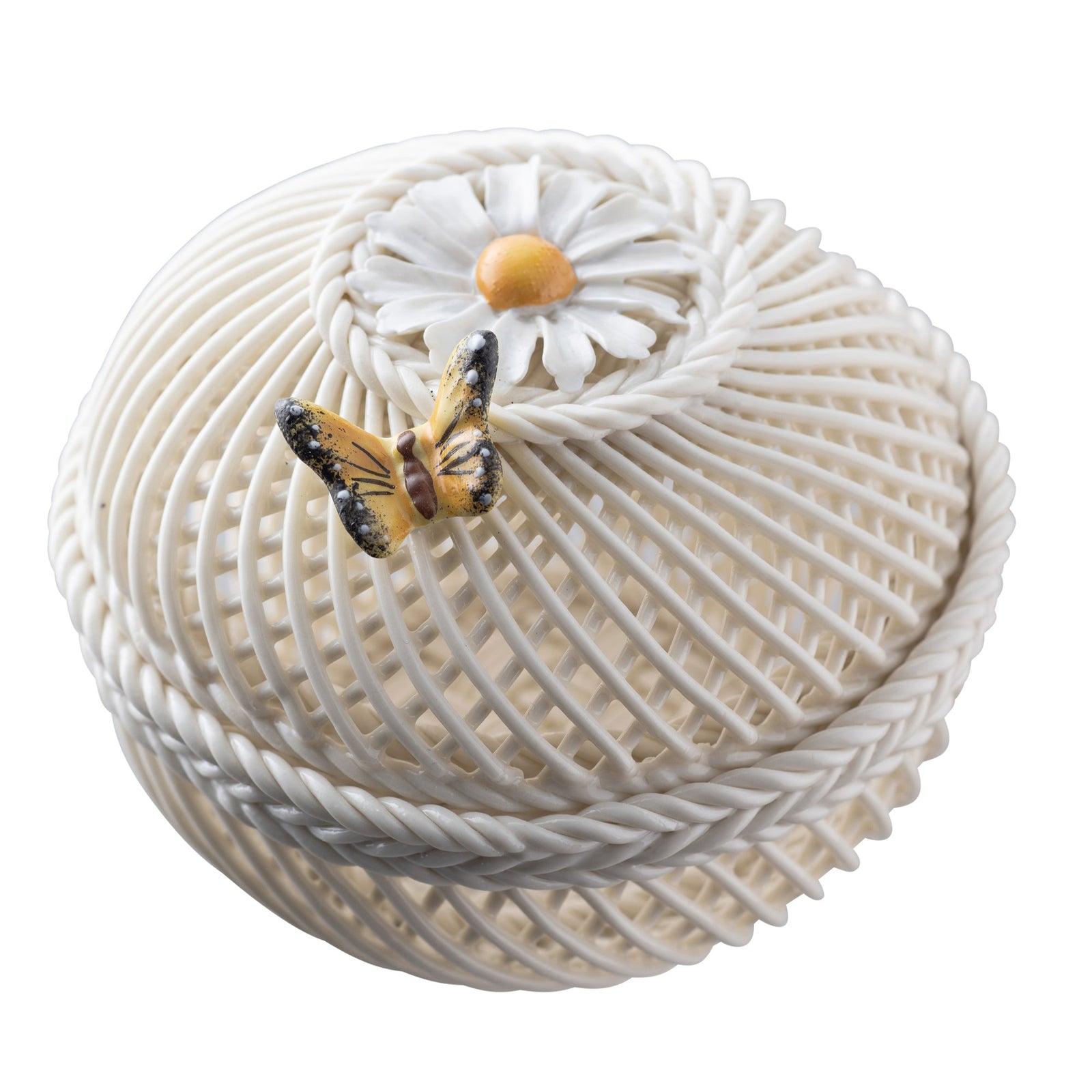 Belleek Classic Flower of the Month Basket April - Daisy: 4773