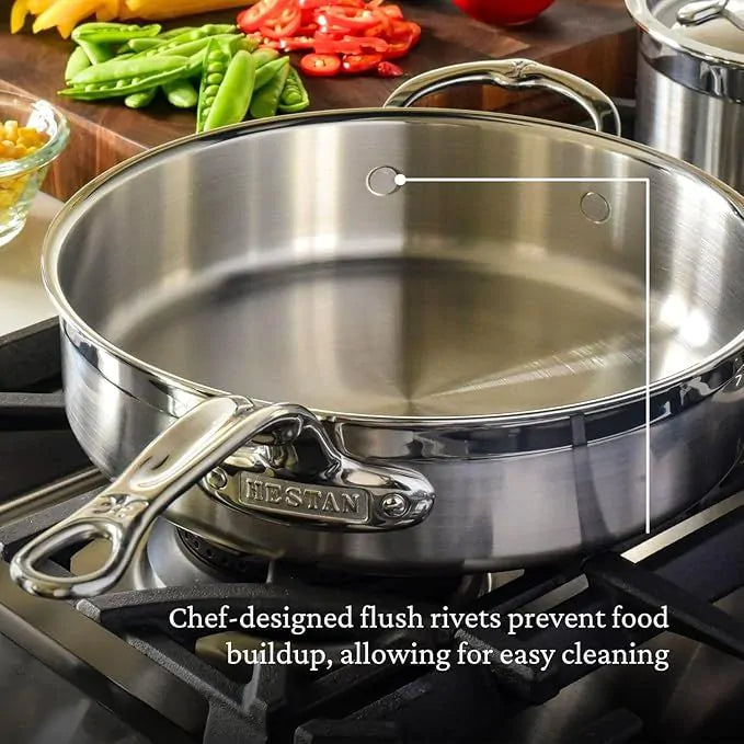 Hestan Probond Multi-Layer Induction Stainless Steel 10 Piece Set