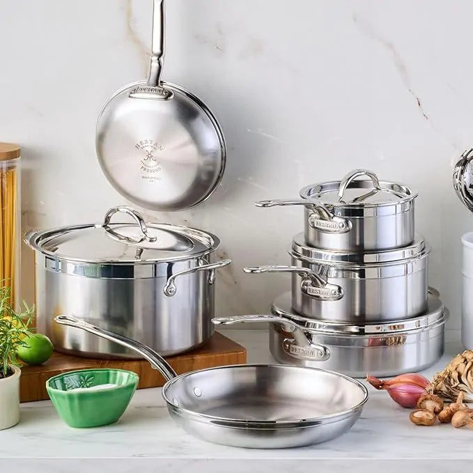 Hestan Probond Multi-Layer Induction Stainless Steel 10 Piece Set