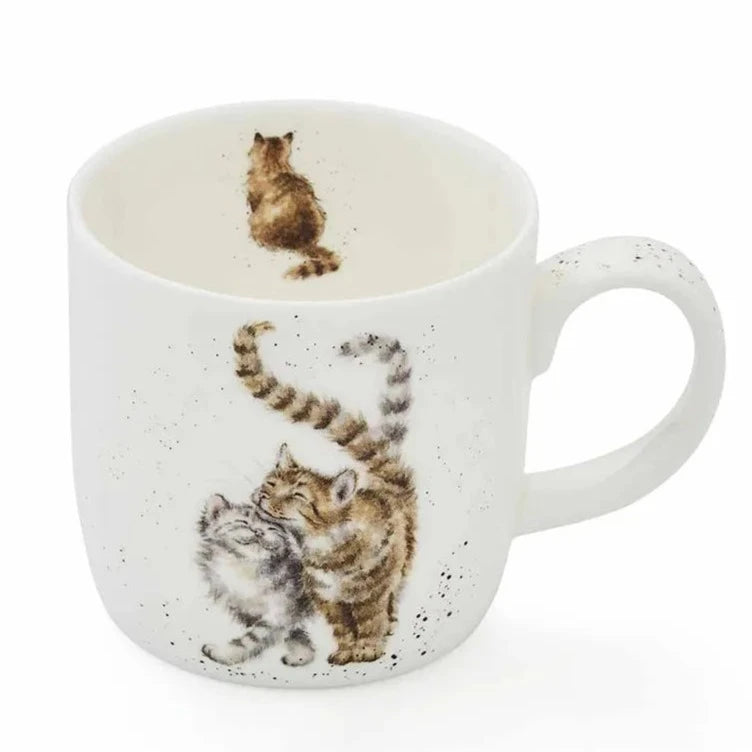 Royal Worcester Wrendale Designs Feline Good Cat Mug