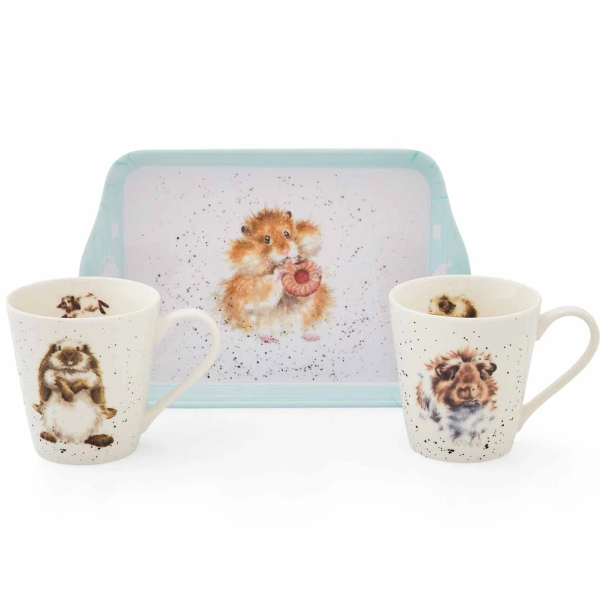 Royal Worcester Wrendale Designs Hamster Mug & Tray Set