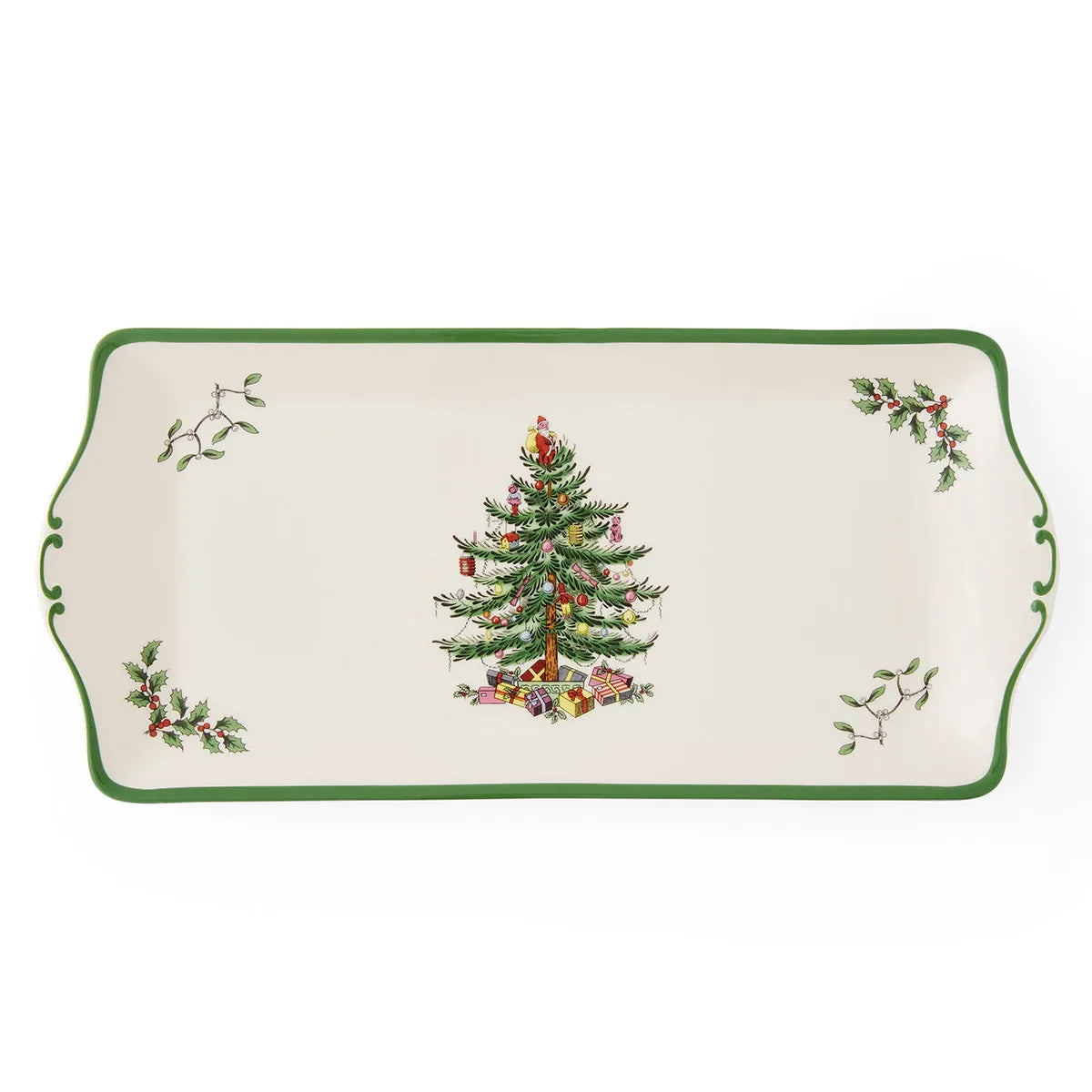 Spode Christmas Tree 33cm Sandwich Tray