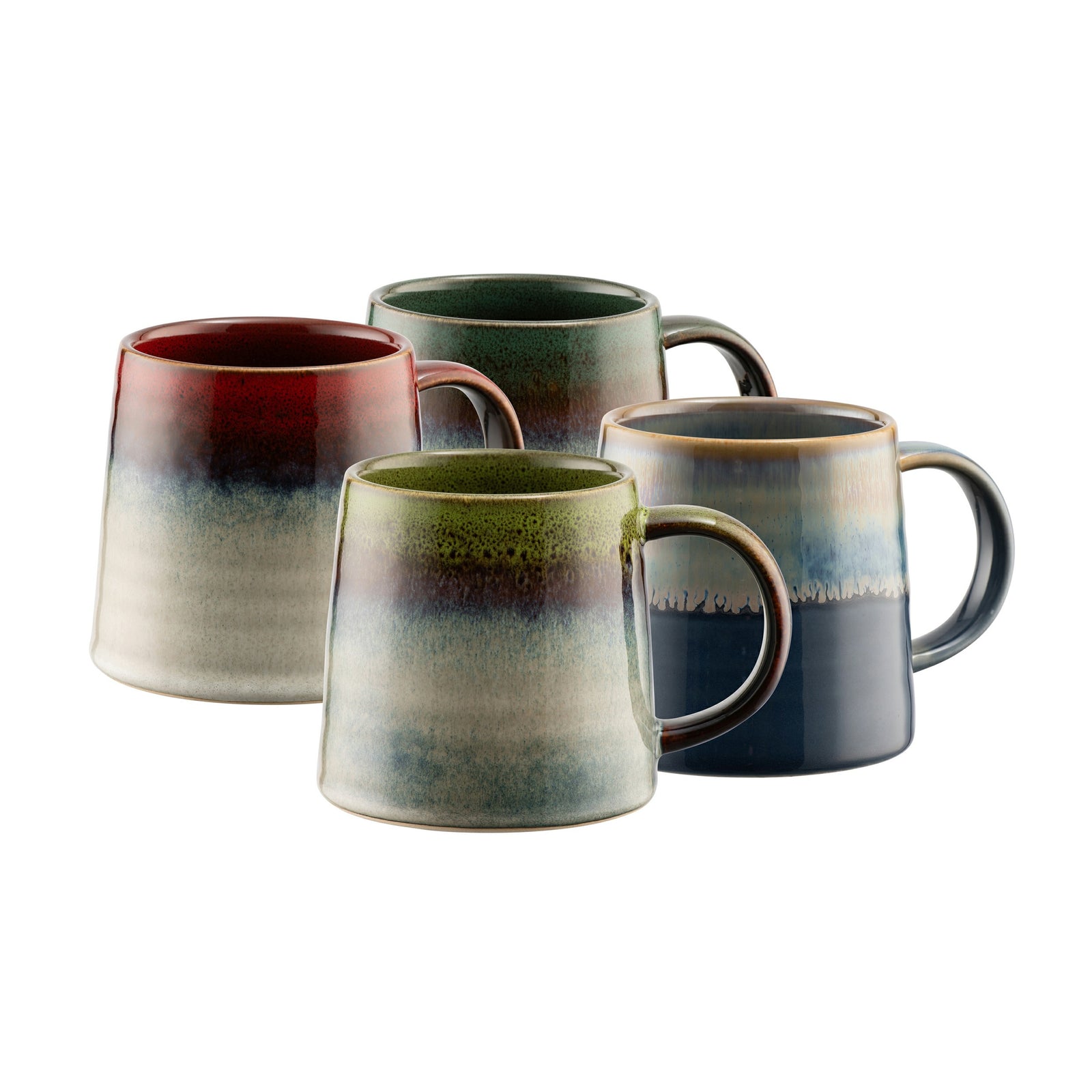 Belleek Living Aura Set of 4 Mugs: 9418