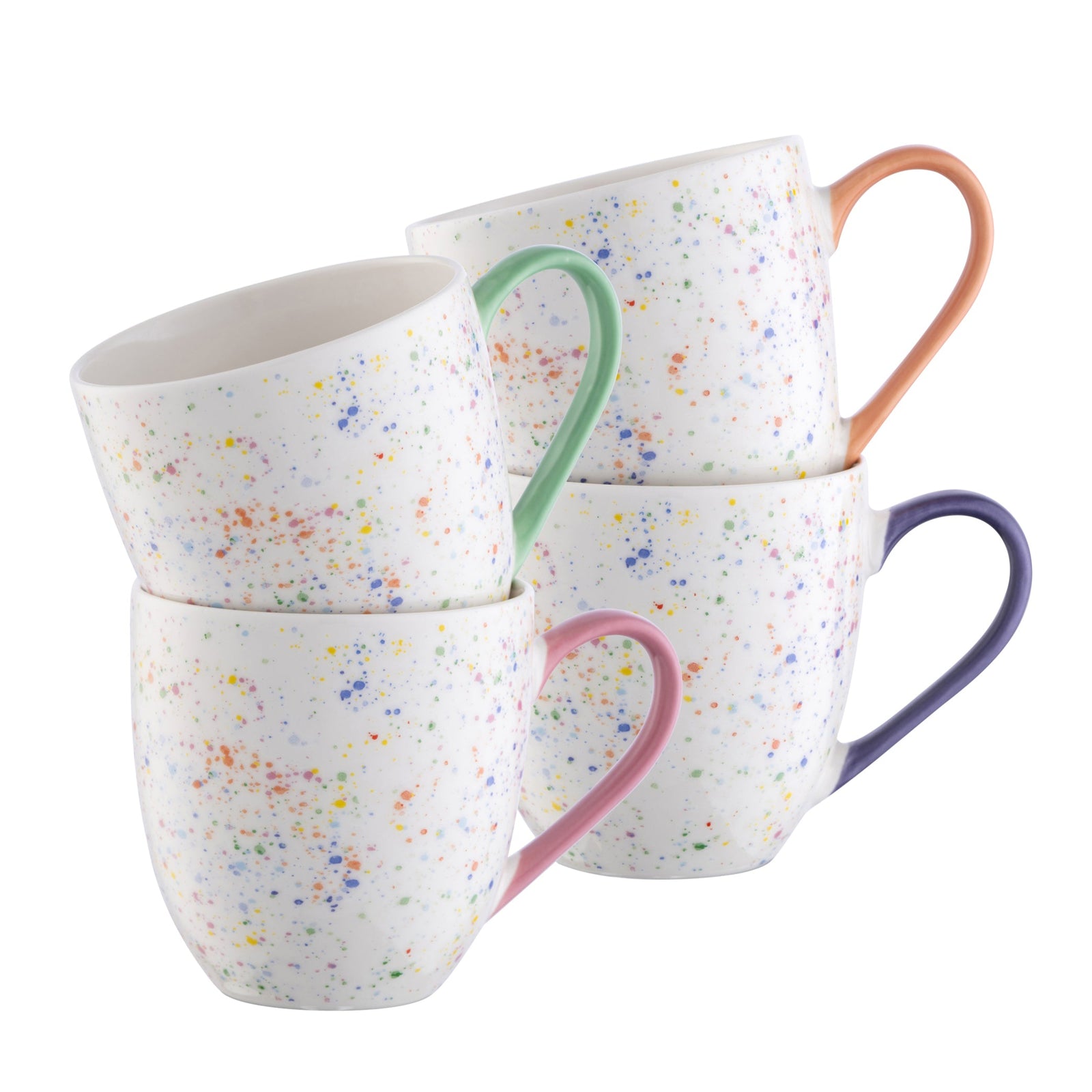 Belleek Living Confetti Mugs Set of 4: 9422