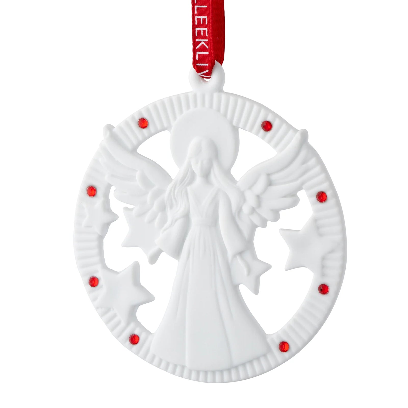 Belleek Living Angel Ornament: 9571