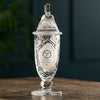Galway Crystal 10 Inch Footed Sports Trophy & Lid - Engraved: GM1120E