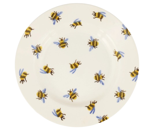 Emma Bridgewater Bumblebee Medium Dinner Plate 8.5 Inch