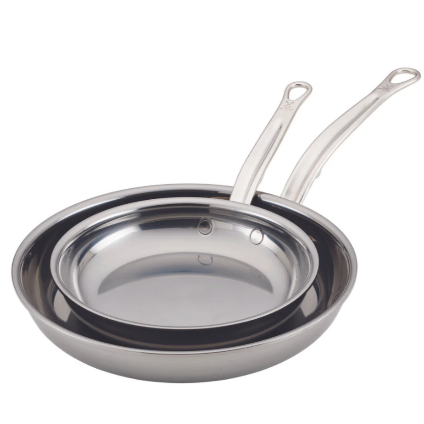 Hestan NanoBond Titanium Induction Skillet Set - 22cm & 28cm