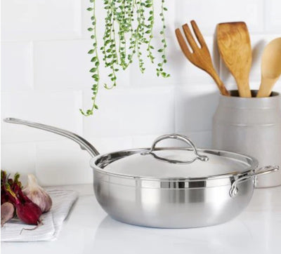 Hestan ProBond Induction Stainless Steel Essential Pan & Lid - 28cm 4.7L