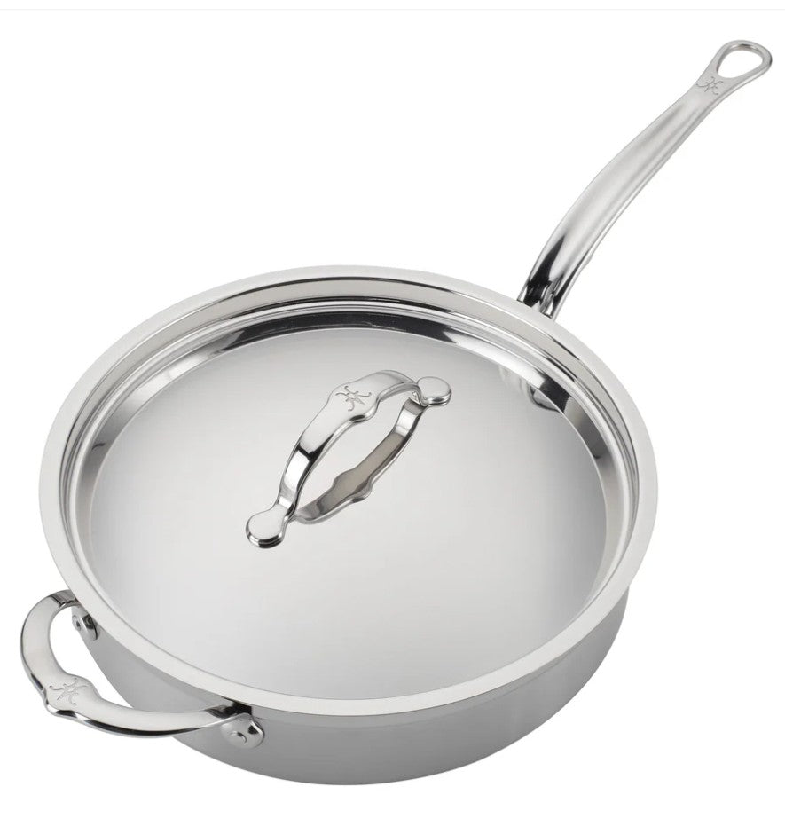 Hestan ProBond Induction Stainless Steel Sauté Pan & Lid - 26cm 3.3L