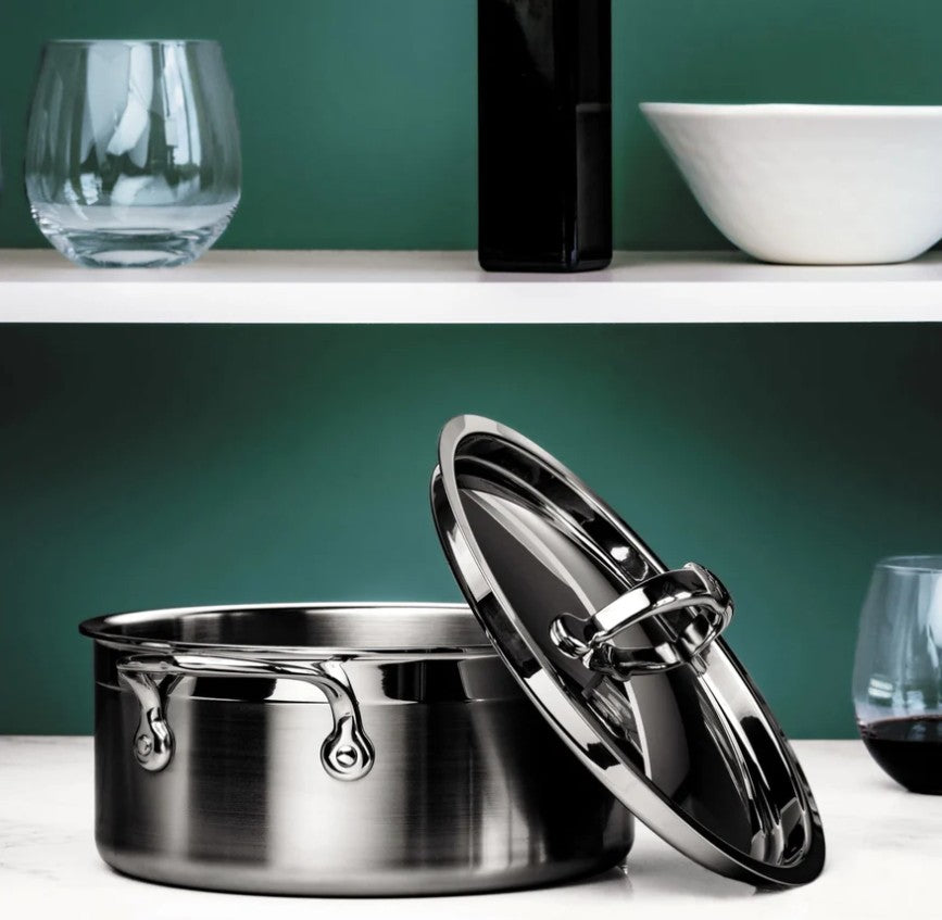 Hestan ProBond Induction Stainless Steel Soup Pot & Lid - 20cm 2.8L
