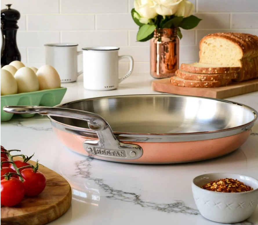 Hestan CopperBond Induction Copper Skillet 32cm