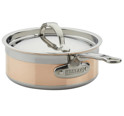 Hestan CopperBond Induction Copper Saucepan & Lid 16cm