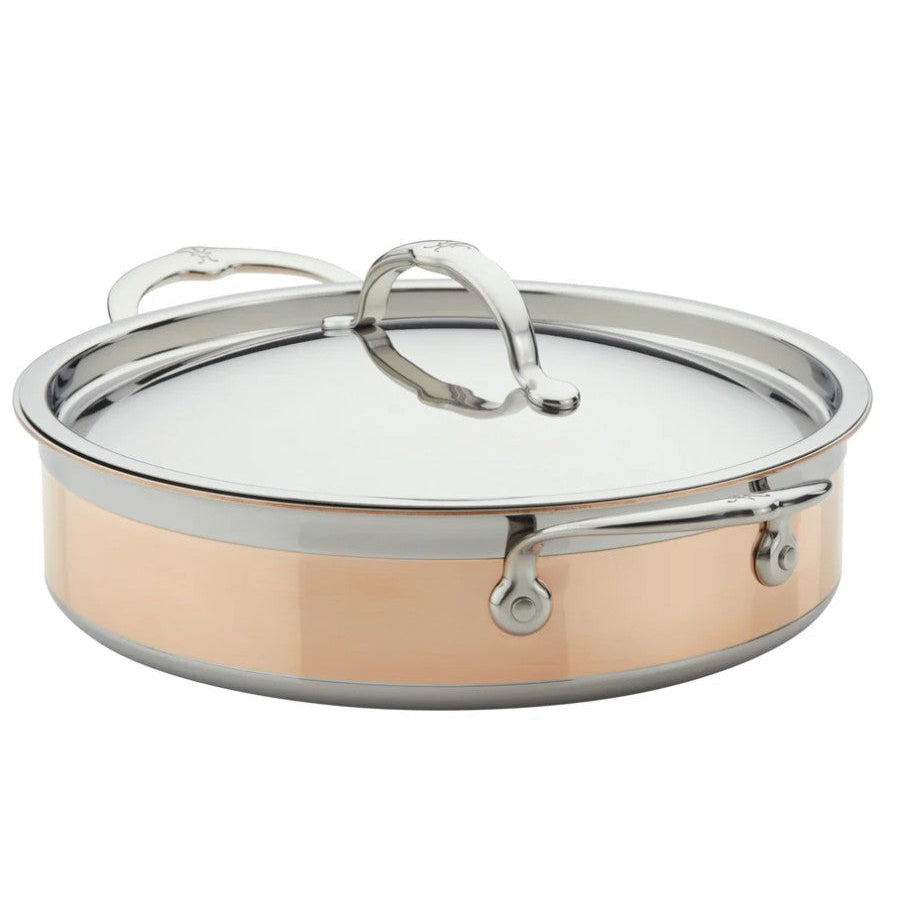 Hestan CopperBond Induction Copper Sautéuse & Lid - 26cm  3.3L