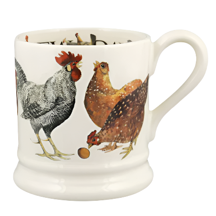 Emma Bridgewater Rise & Shine New Day 1/2 Pint Mug