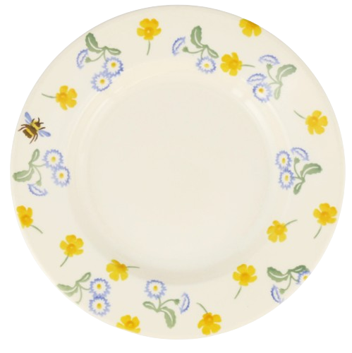 Emma Bridgewater Buttercup and Daisies 10.5 Inch Plate - Last chance to buy