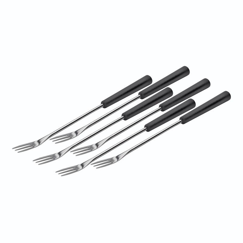 Kuhn Rikon Cheese and Meat fondue forks Black 32039