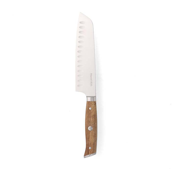 Mauviel 1830	Acacia 18cm Santoku Knife