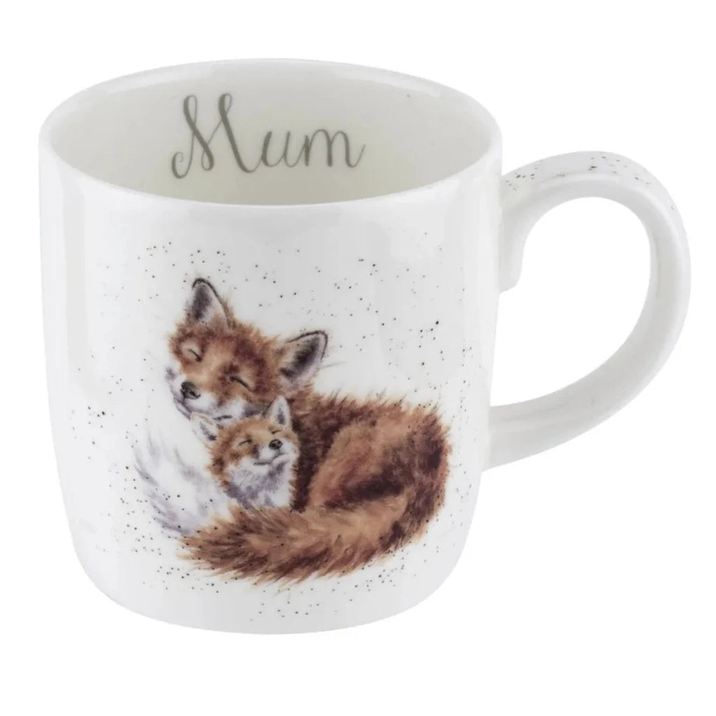 Royal Worcester Wrendale Designs Fox Large 14oz Mug: Mum