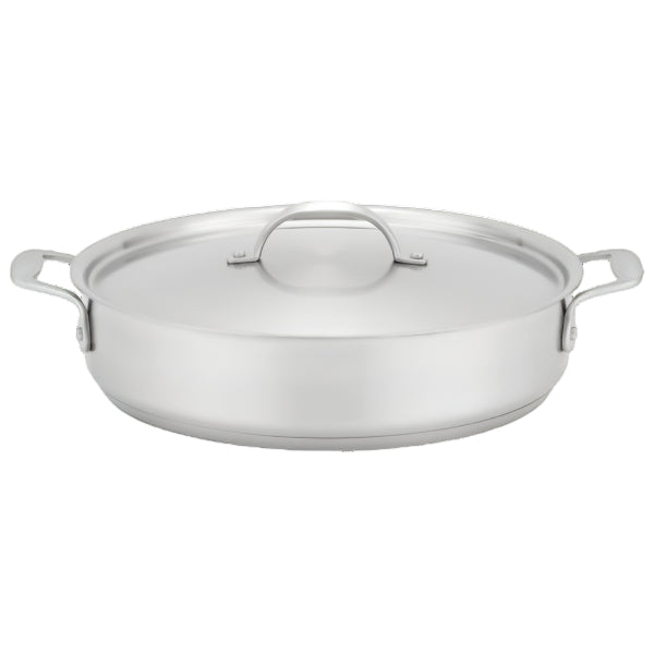 Stellar 7000 Profile Matte 28cm Uncoated Sauteuse Pan: S765M