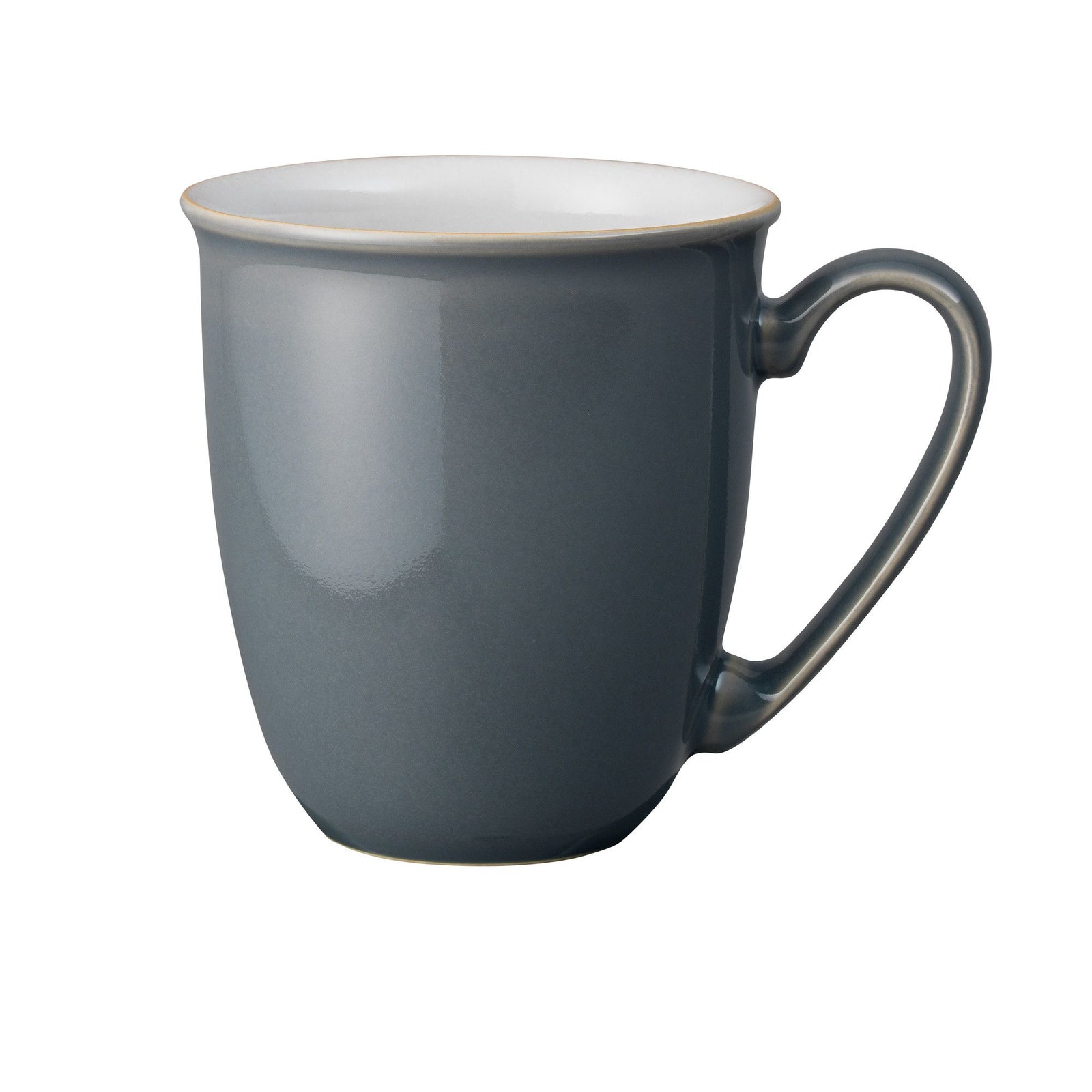 Denby Elements Fossil Grey Coffee Beaker / Mug