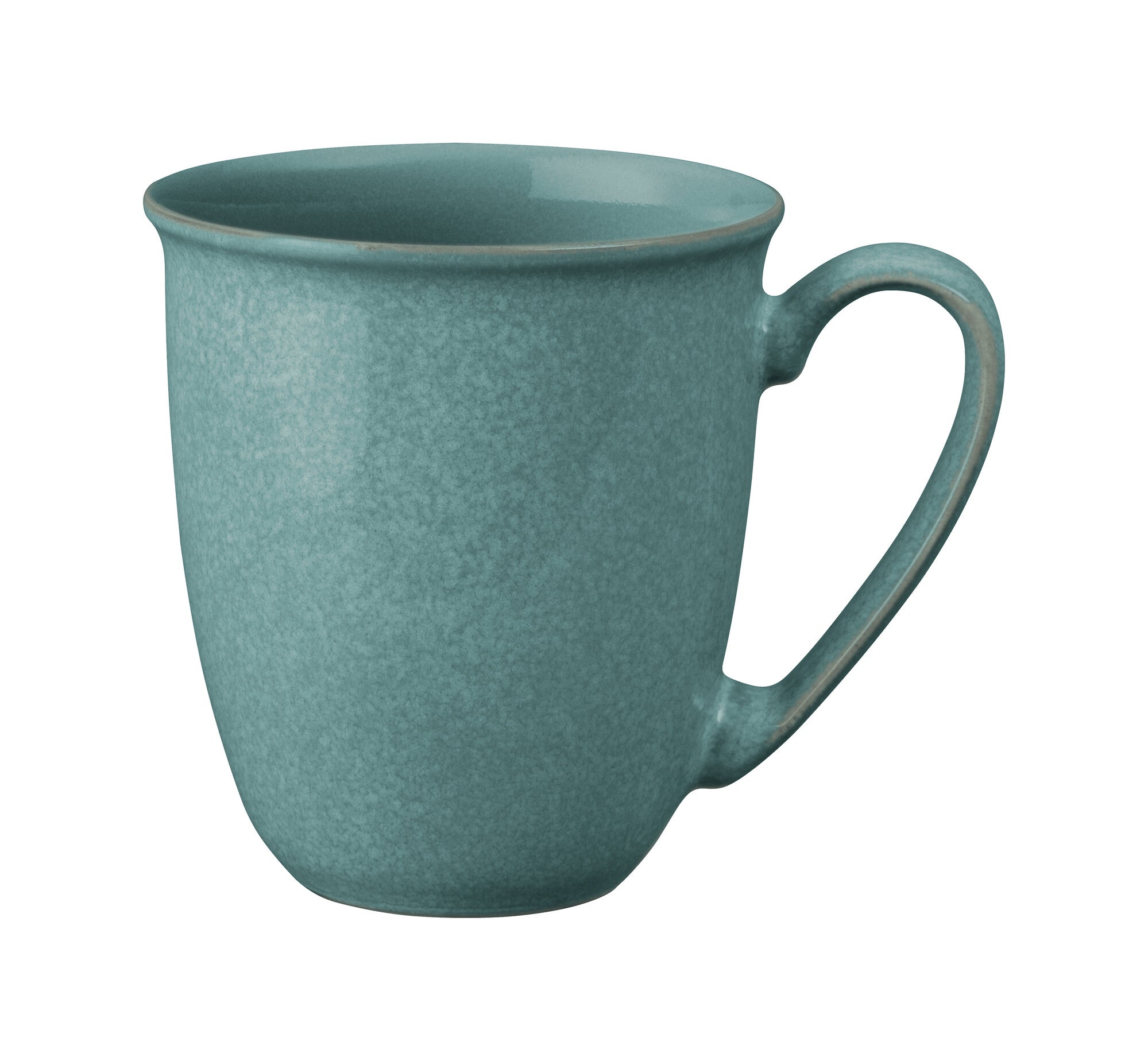 Denby Elements Jade Dark Green Coffee Beaker / Mug