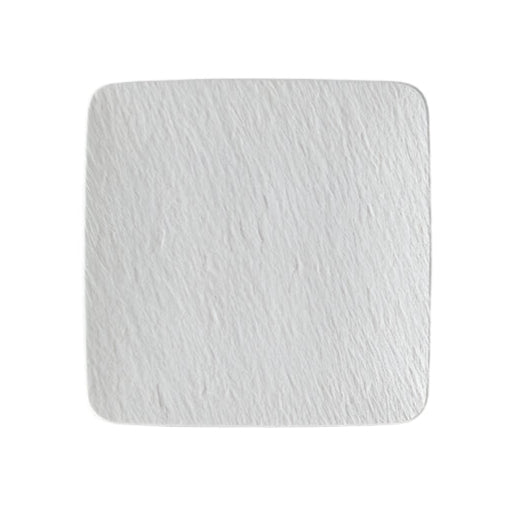 Villeroy and Boch Manufacture Rock Blanc Square Serving Plate / Gourmet Plate