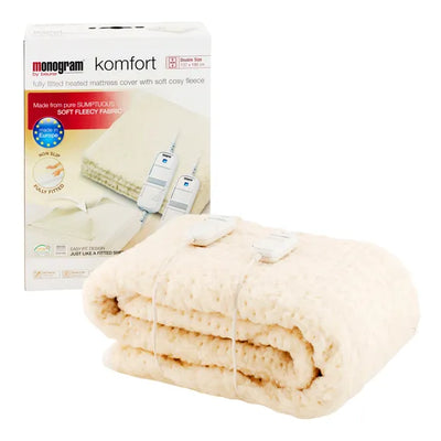 Beurer Komfort Electric Blanket Dual Control - Double Bed Size (137cm x 190cm)
