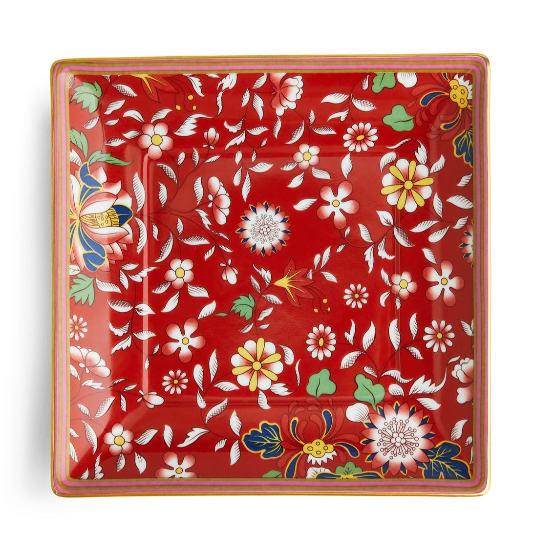 Wedgwood Wonderlust Crimson Jewel Tray 14.5cm Boxed