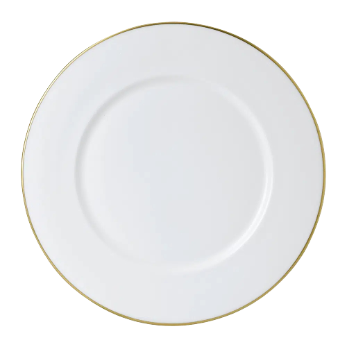 Royal Crown Derby Accentuate Gold  Flat Rim Charger Plate 34cm