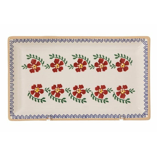 Nicholas Mosse Old Rose - Large Rectangular Serving Dish