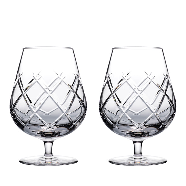 Waterford Crystal Olann Connoisseur Brandy Balloon Pair - Last Chance to Buy