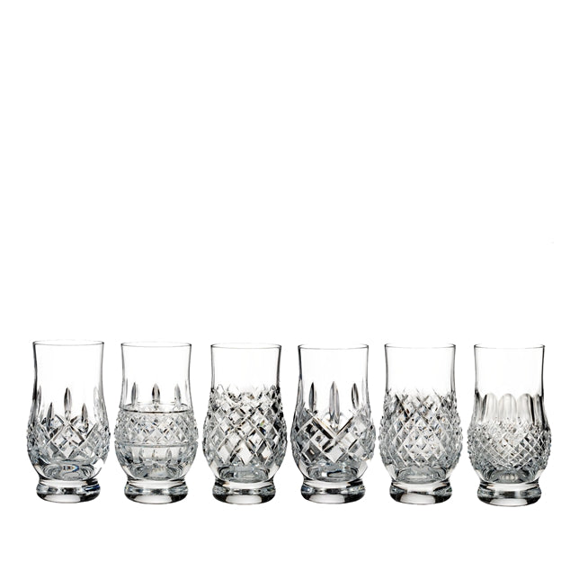 Waterford Crystal Lismore Connoisseur Heritage Footed Tasting Tumbler, Set of 6
