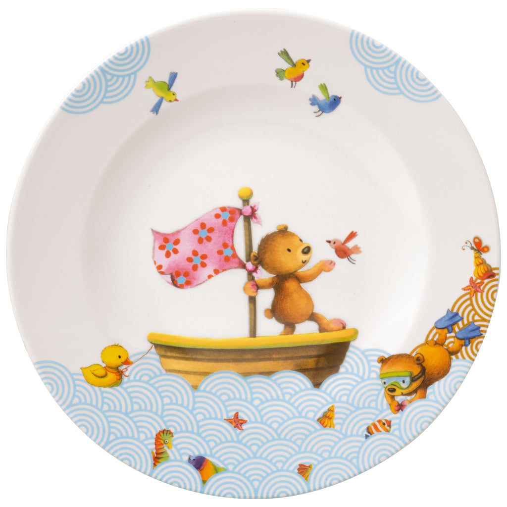 Villeroy and Boch Happy as a Bear Childrens Flat Plate