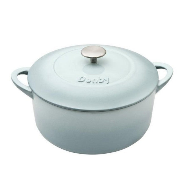 Denby Pavilion Cast Iron 24cm Round Casserole