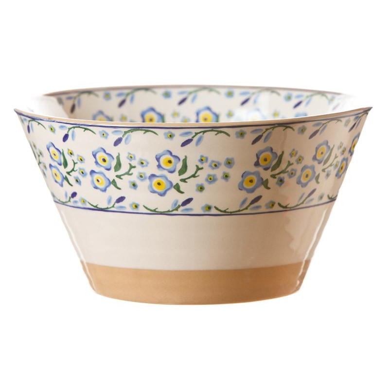 Nicholas Mosse Forget Me Not - Large Angled Bowl