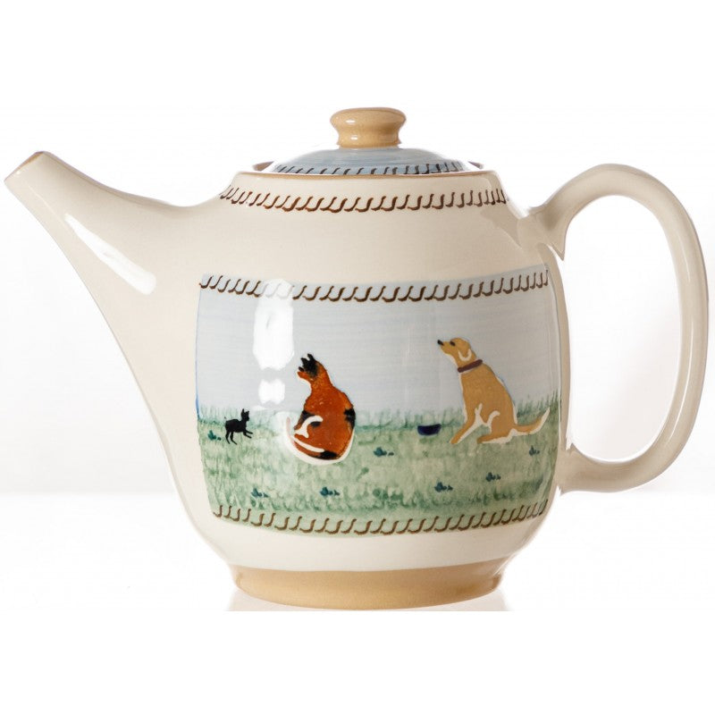 Nicholas Mosse Landscape Assorted Animals - Teapot