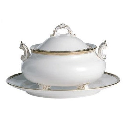 Royal Crown Derby Carlton Gold Soup Tureen and Cover