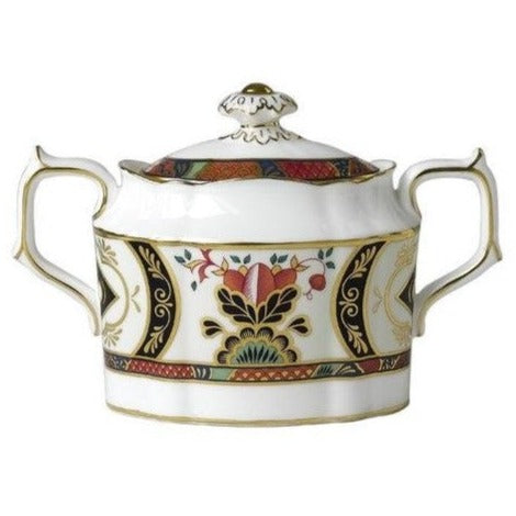Royal Crown Derby Chelsea Garden Covered Sugar Box