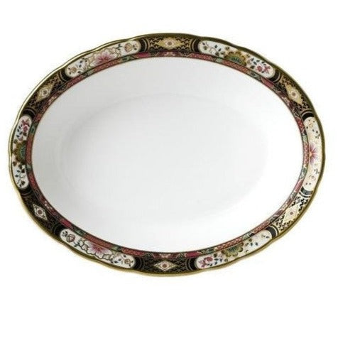 Royal Crown Derby Chelsea Garden Oval Dish 34.5cm