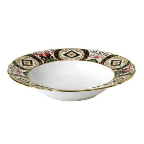 Royal Crown Derby Chelsea Garden Rim Soup 21.5cm