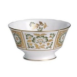 Royal Crown Derby Derby Panel Green Open Sugar Bowl Large