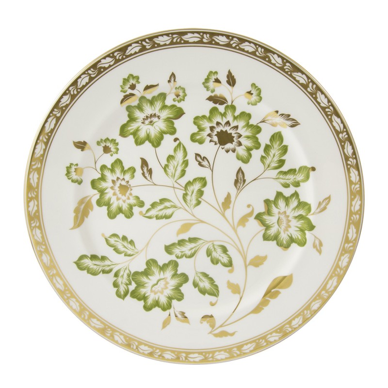 Royal Crown Derby Derby Panel Green Service Plate 30.5cm